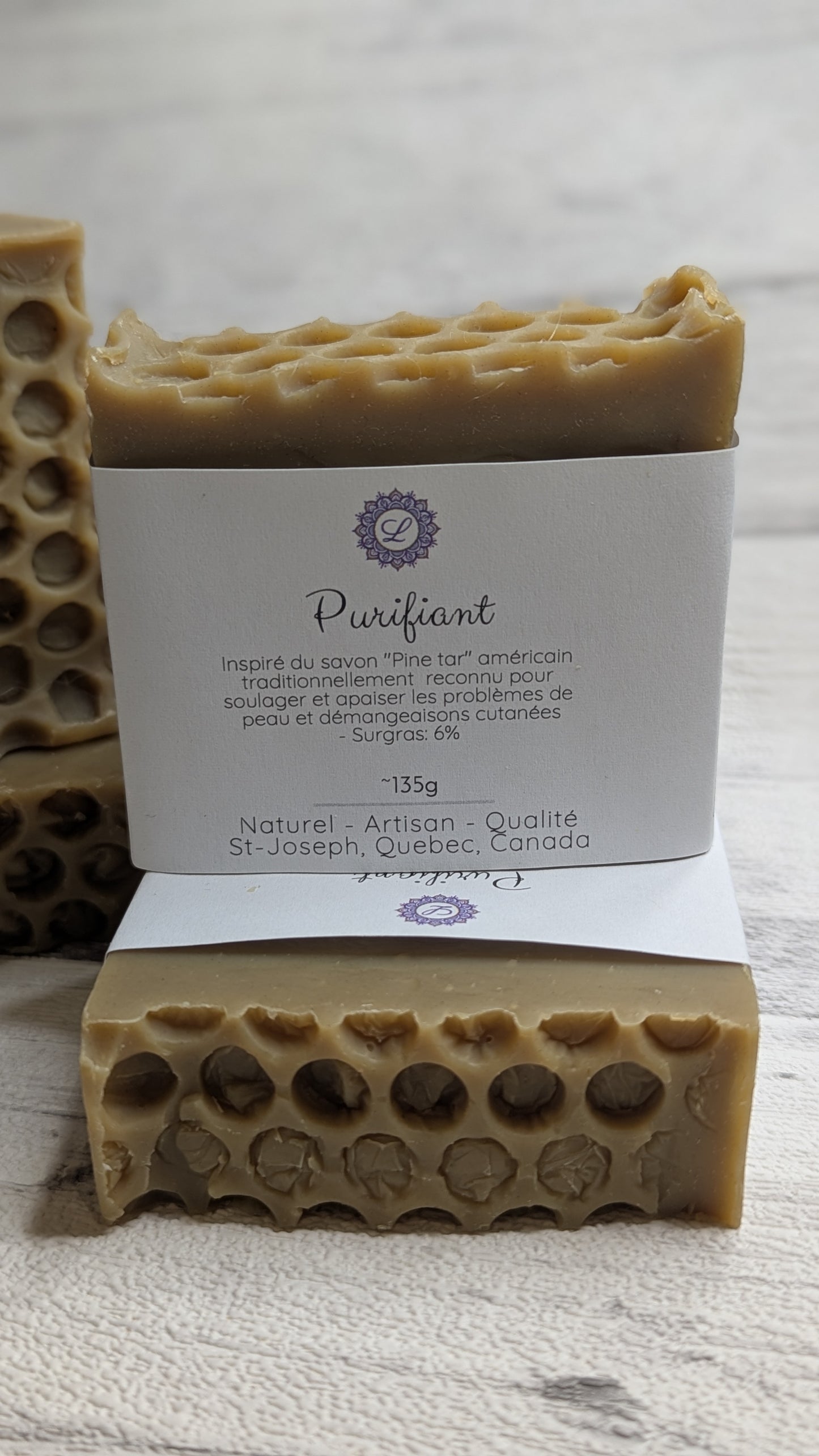 Savons goudron de pin Paquet de 2 Pine tar Soaps 2 Pack