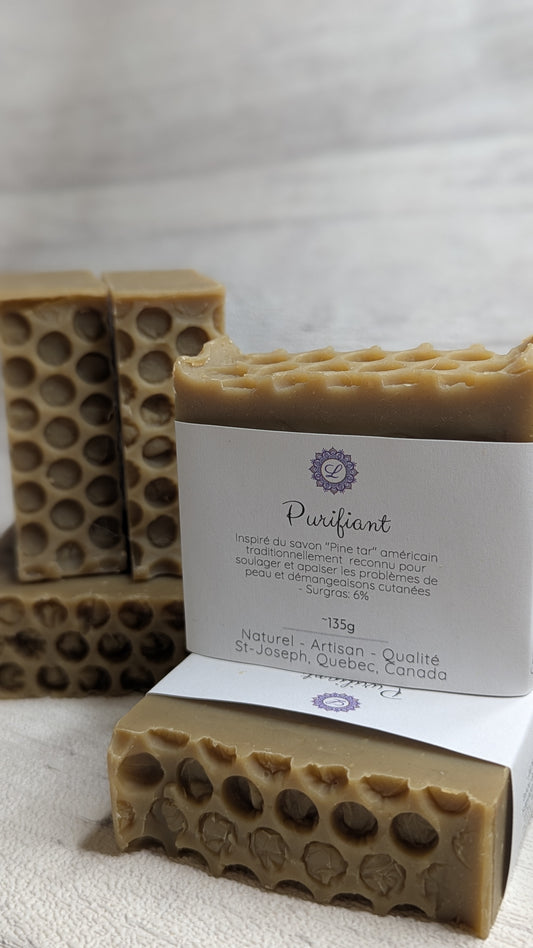 Savons goudron de pin Paquet de 2 Pine tar Soaps 2 Pack